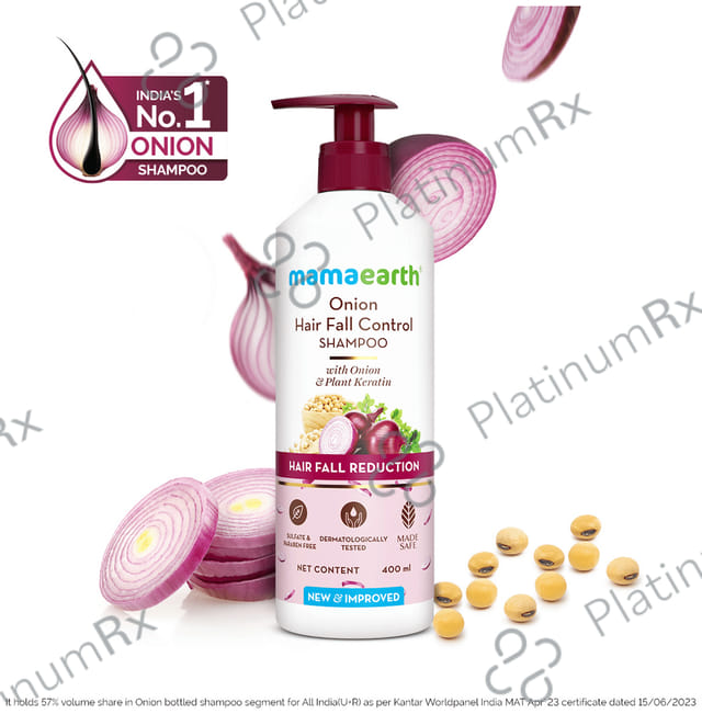 Mamaearth Onion Shampoo 400ml