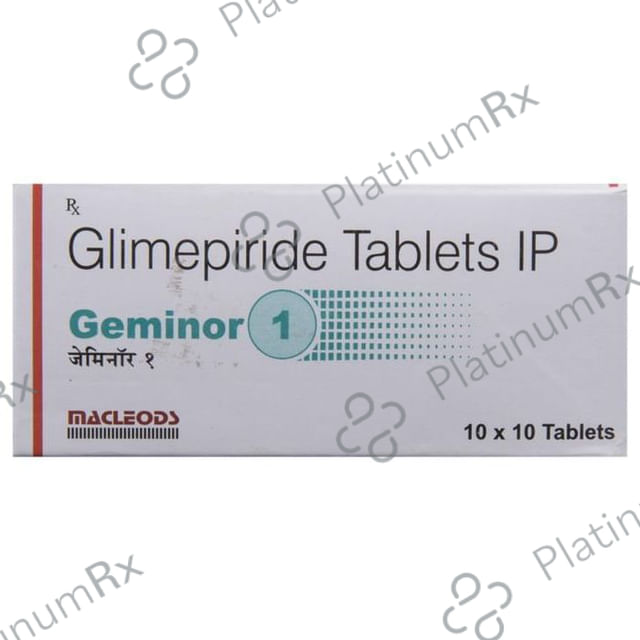 Geminor 1mg Tablet 10s
