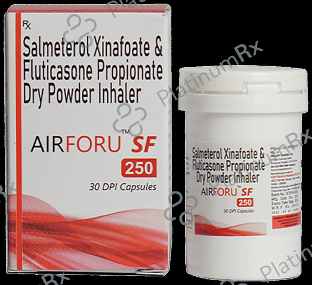 Airforu SF 250/0.05mcg DPI Capsule 30s