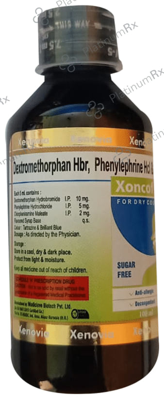 Xoncof D Syrup Sugar Free