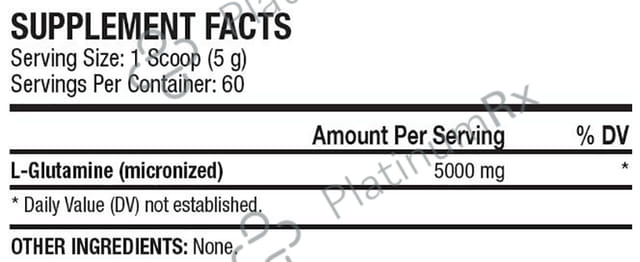 ANS Performance Unflavoured 5000mg Glutamine Micronized Powder