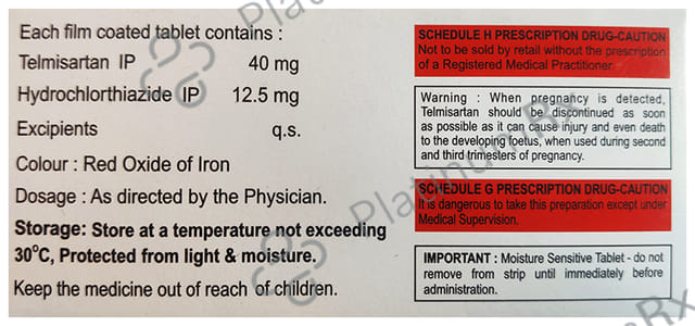Blinktel H 12.5/40mg Tablet 10s