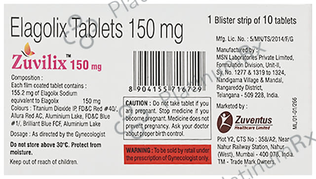 Zuvilix 150mg Tablet 10s