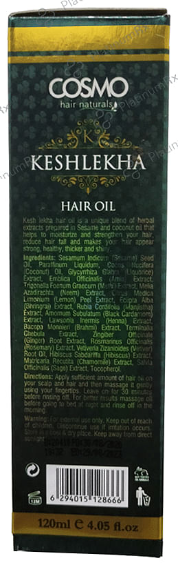 Cosmo Hair Naturals Keshlekha Hair Oil