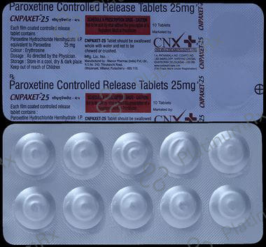Cnpaxet 25mg Tablet