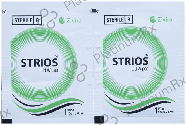 Strios Lid Wipes 24s