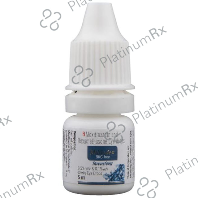 Milflodex BKC Free Eye Drop 5ml