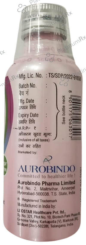 Acinil O Mint Flavour Sugar Free Suspension 120ml