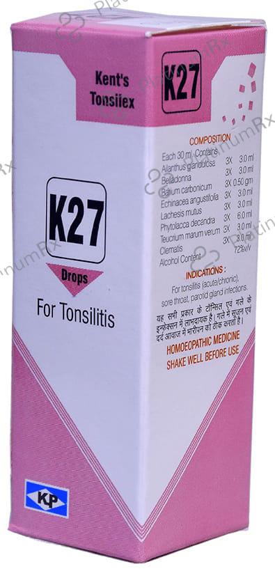 Kent's K27 Tonsilitis Oral Drops