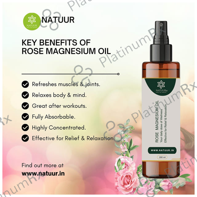Natuur Rose Magnesium Oil