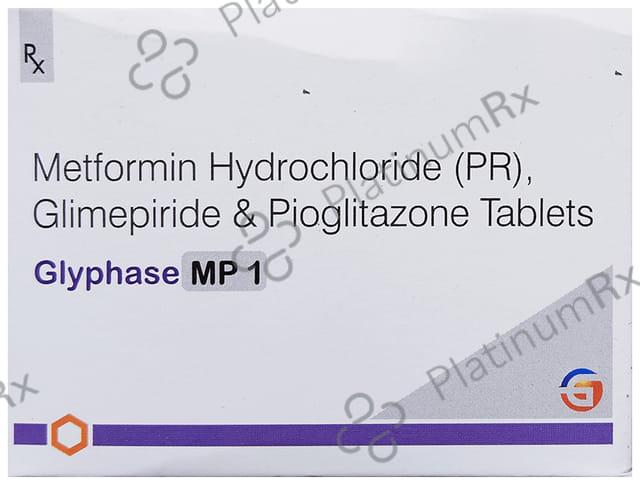 Glyphase MP 1 Tablet PR 10s