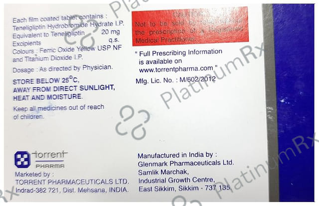 Tenzulix Tablet 15 Tablet
