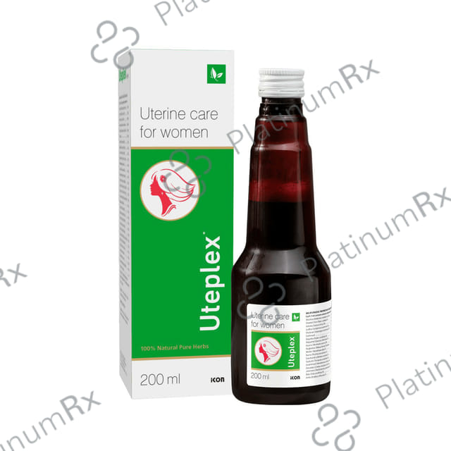 Uteplex Syrup (200ml Each) 1 Bottle