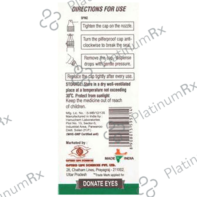 Bepocin 1.5% Sterile Eye Drops 5ml