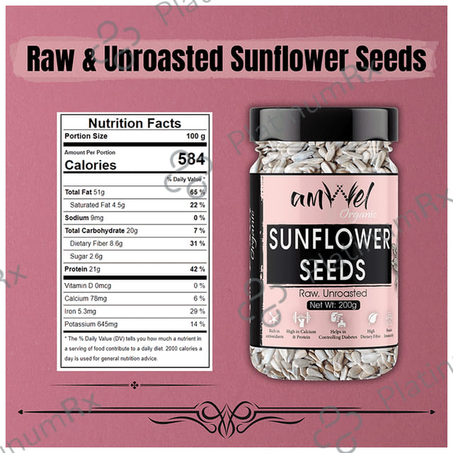 Amwel Organic Sunflower Seeds