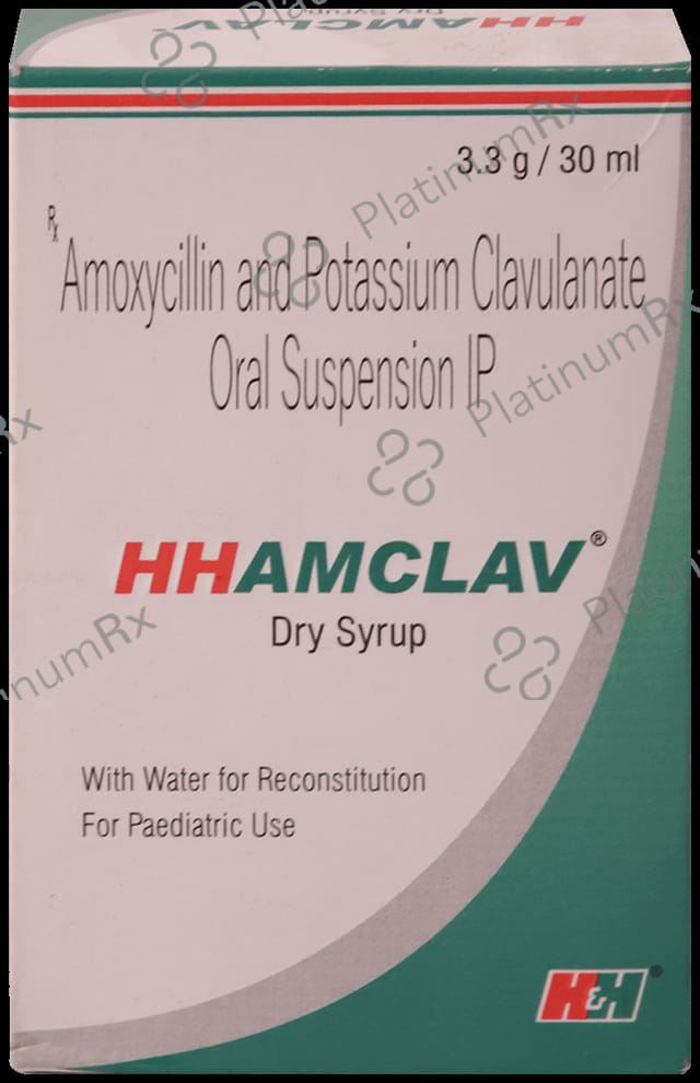 Hhamclav 228.5mg Dry Syrup 30ml