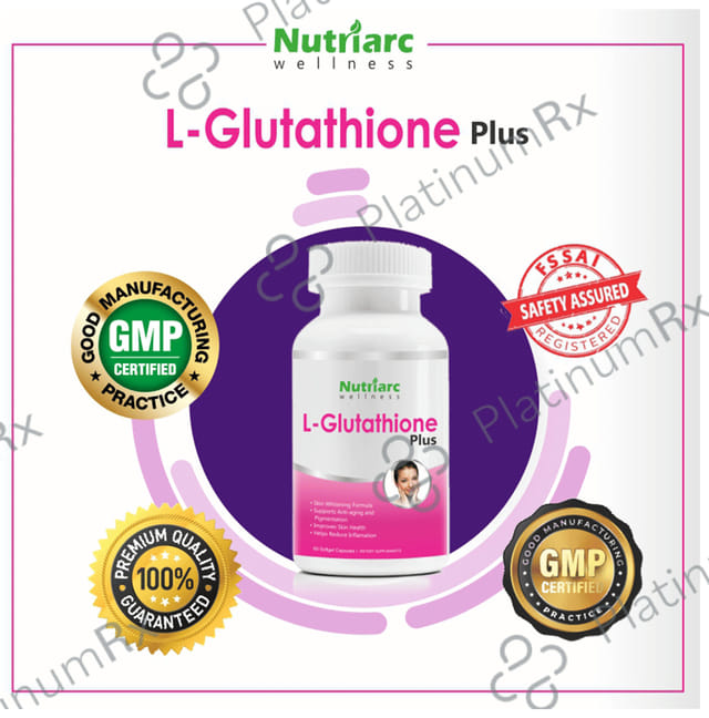 Nutriarc Wellness L-Glutathione Plus Softgel Capsule