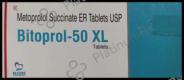 Bitoprol 50 XL Tablet