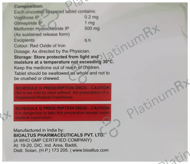 Glimsay MV 1 Tablet SR