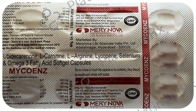 Mycoenz Softgel Capsule