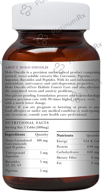 Zeroharm Sciences Holo Oncolis Cancer Care Tablet