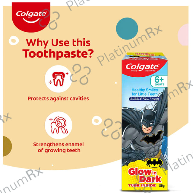Colgate Anticavity Batman Toothpaste for Kids - Flavour