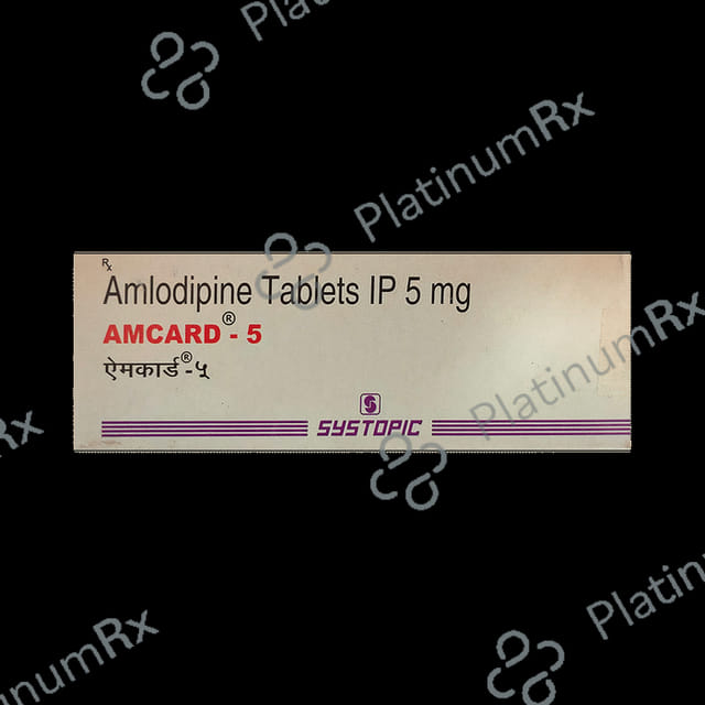 Amcard 5mg Tablet 7s