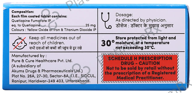 Quetiaid 25 Tablet