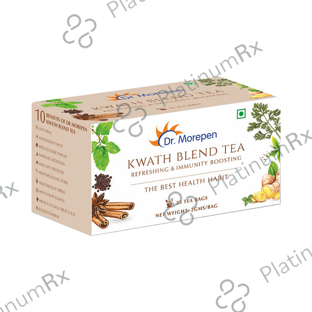 Dr. Morepen Kwath Blend Tea Bag (2gm Each)