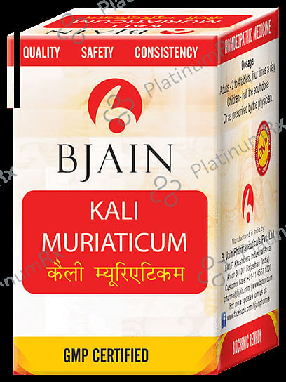 Bjain Kali Muriaticum Biochemic Tablet 6X 450 gm