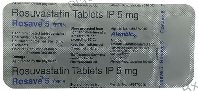 Rosave 5 Tablet 10 tablets