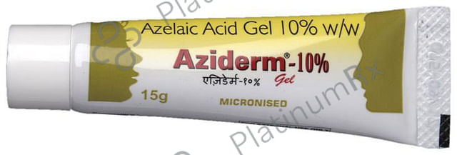 Aziderm 10% Gel 15gm