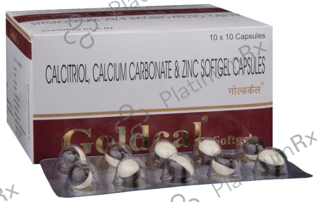Goldcal Soft Gelatin Capsule 10s