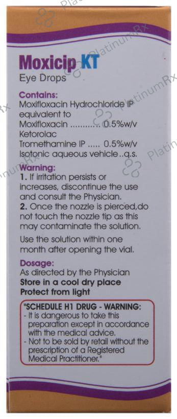 Moxicip KT Eye Drop 5ml