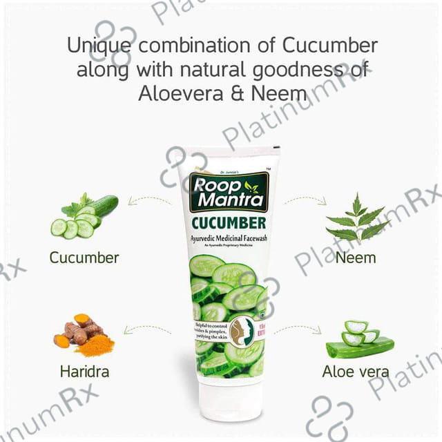 Roop Mantra Cucumber Face Wash 115ml