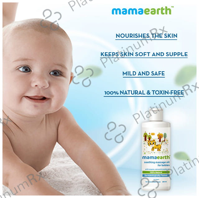 Mamaearth Soothing Massage Oil 200ml