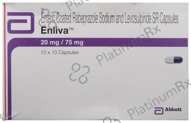 Enliva 20/75mg Capsule SR 10s