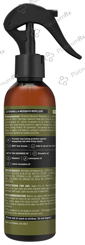 Fabindia Fabessentials Citronella Mosquito Repellent 200 ml