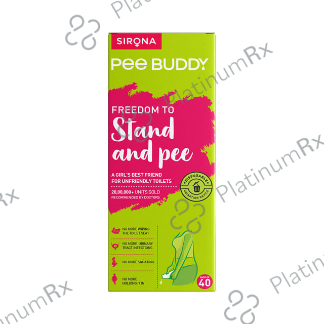 PeeBuddy Disposal Urinary Device for Female 40 units
