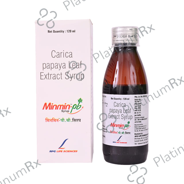 Minmin pb Syrup 120ml