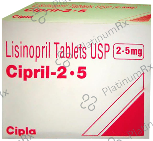 Cipril 2.5mg Tablet
