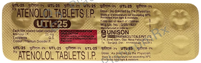 Utl 25mg Tablet