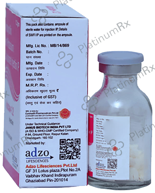 Adzclav 1000/200mg Injection 1s