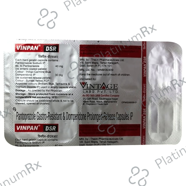 Vinpan DSR Capsule 10s