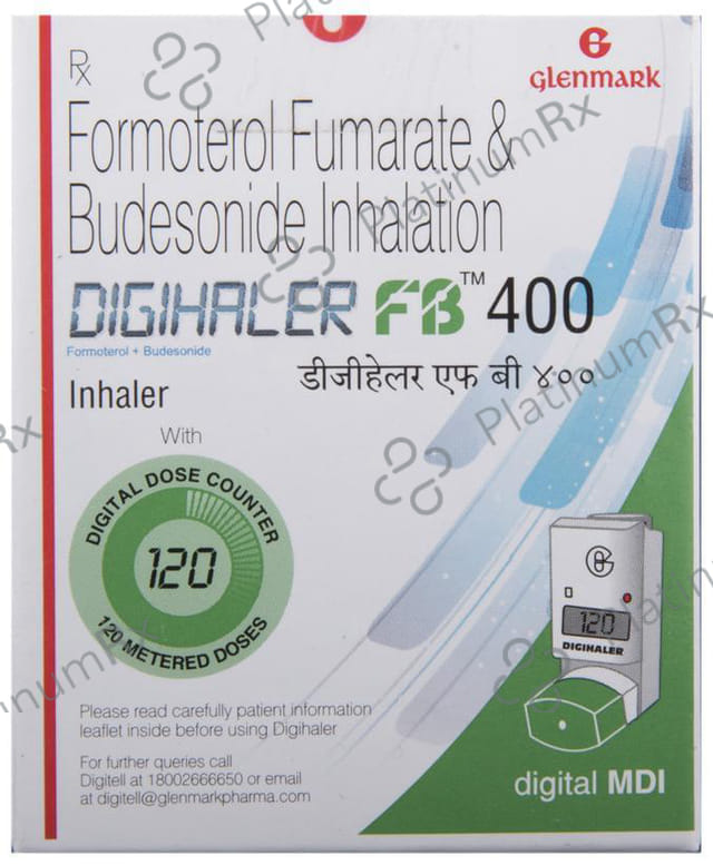 Digihaler FB 400/6mcg Inhaler 120MDI