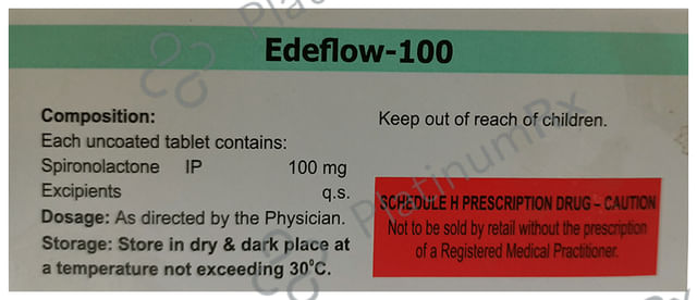 Edeflow 100 Tablet 10s
