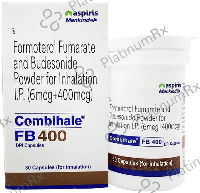Combihale FB 400/6mcg Redicaps 30s