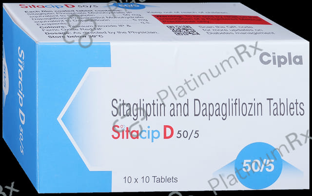 Sitacip D 5mg/50mg Tablet