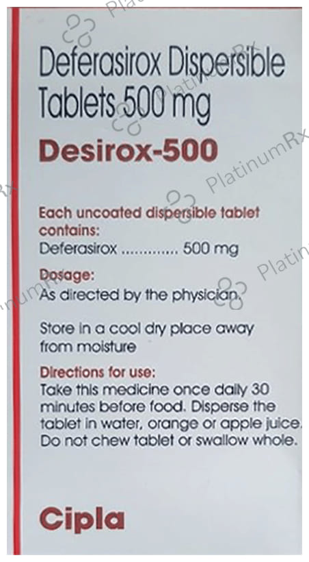 Desirox 500mg Tablet 30s