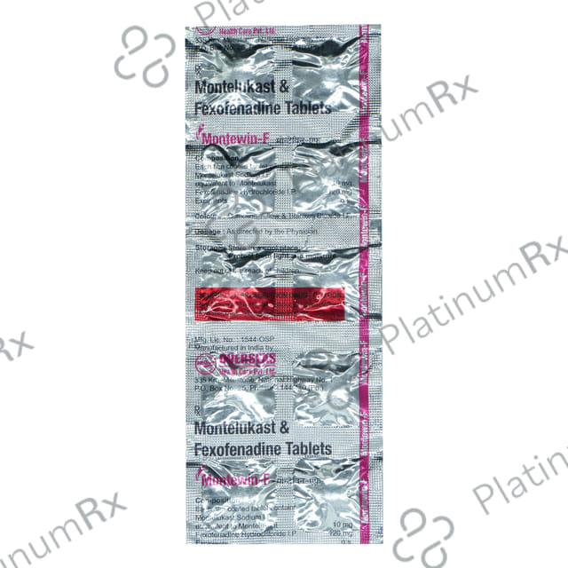 Montewin F 10/120mg Tablet 10s